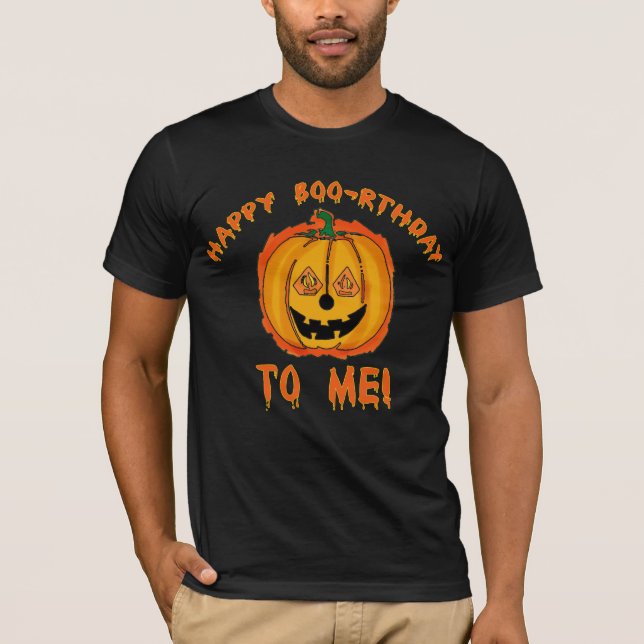 Happy Halloween Birthday T-shirts and Gifts (Front)