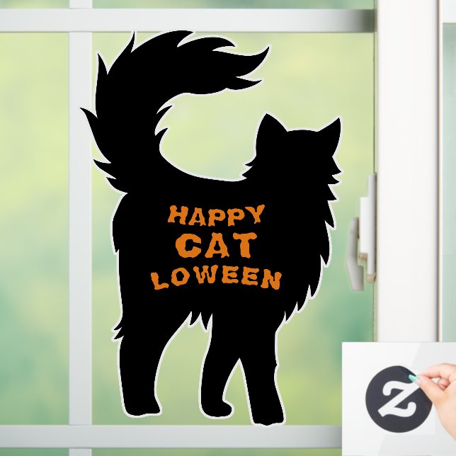 Happy Halloween Black Cat Catloween (Home)