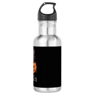 Happy Halloween Black Cat Pumpkin Design_1 532 Ml Water Bottle