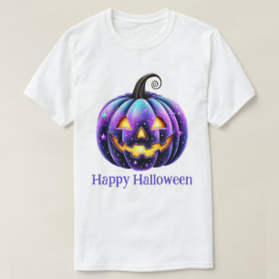Happy Halloween Black Jack o'Lantern T-Shirt