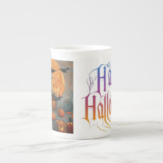 Happy Halloween Bone China Speciality Mug Design.