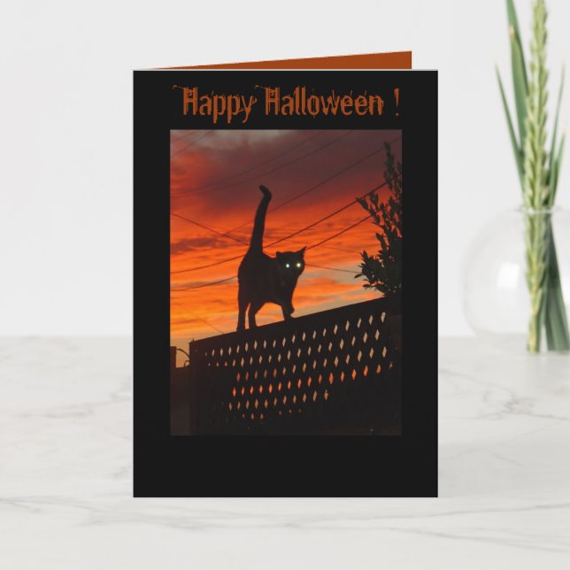 Happy Halloween Boo! Card (Front)
