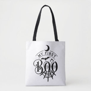 Happy Halloween Boo Modern Tote Bag