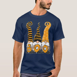 Happy Halloween Boo Spiders Witch Hat Pumpkin T-Shirt