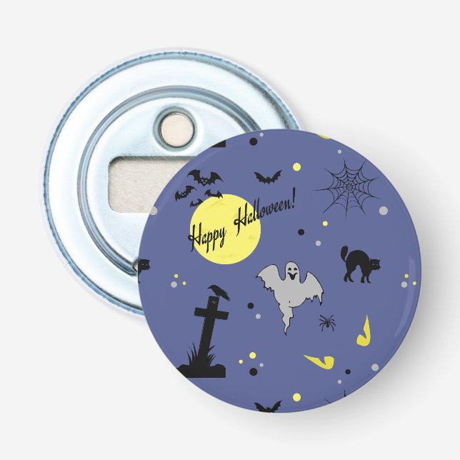 Happy Halloween Bottle Opener (Front)