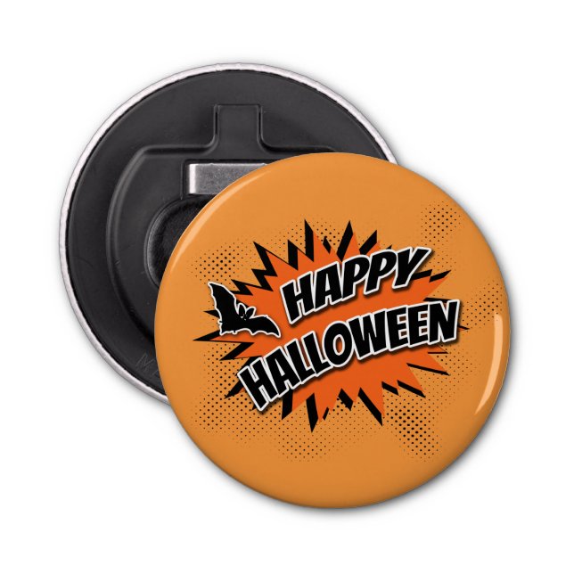 Happy Halloween Bottle Opener (Front)