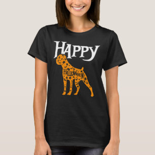 Happy Halloween Boxer Dog T-Shirt