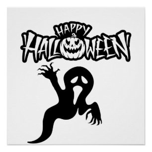 Happy Halloween Brilliant Poster