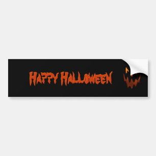 Happy Halloween Bumper Sticker