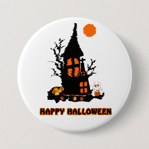 Happy Halloween Button
