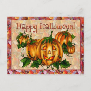 HAPPY HALLOWEEN by SHARON SHARPE Postcard