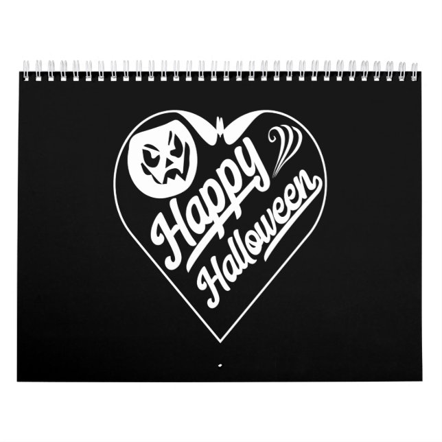happy halloween calendar (Cover)