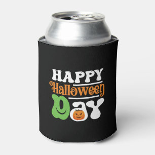 Happy Halloween Can Cooler