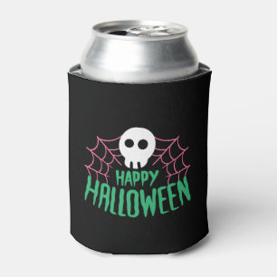 Happy Halloween Can Cooler
