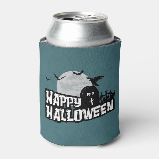 Happy Halloween Can Cooler (Can Front)