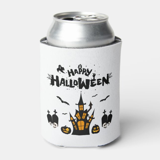 Happy Halloween                   Can Cooler (Can Front)