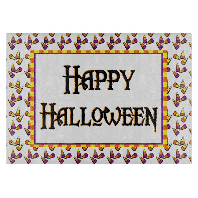 Happy Halloween Candy Pattern Board (Front)