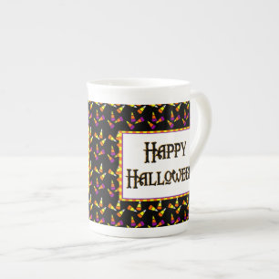 Happy Halloween Candy Pattern Mug