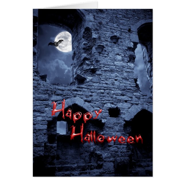 Happy Halloween card (Front)