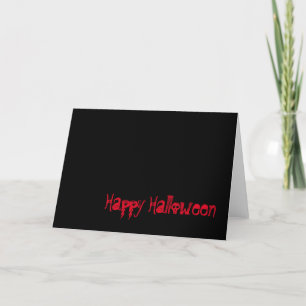 Happy Halloween, card