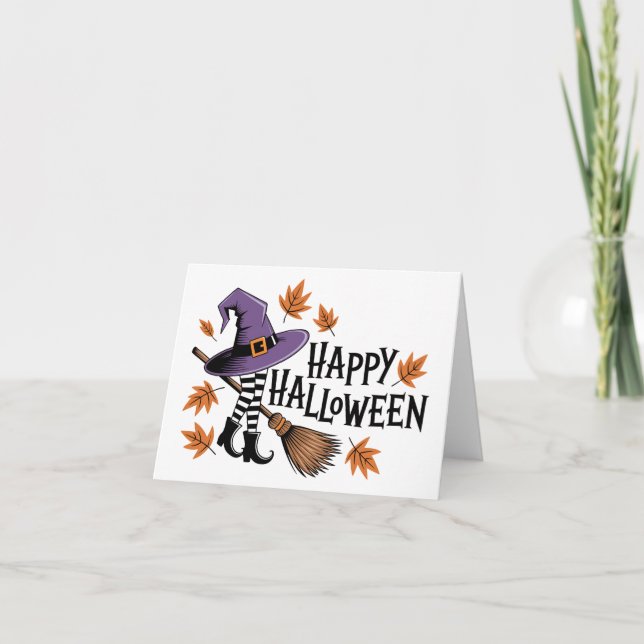 Happy Halloween  Card (Front)