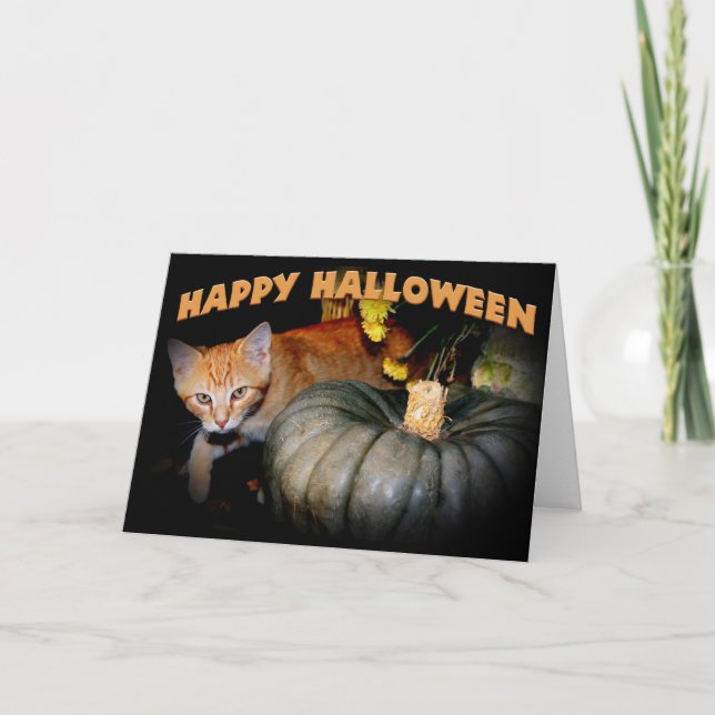 Happy Halloween Card (Front)