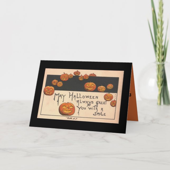 Happy Halloween Card (Front)