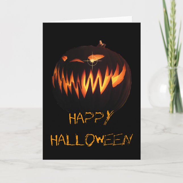 Happy Halloween Card (Front)
