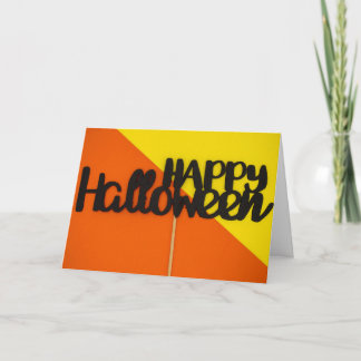 Happy Halloween Card