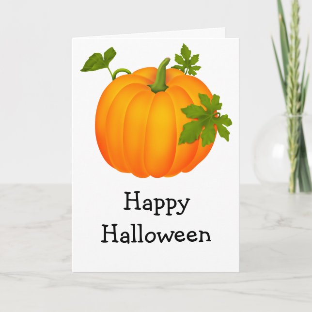 Happy Halloween Card (Front)
