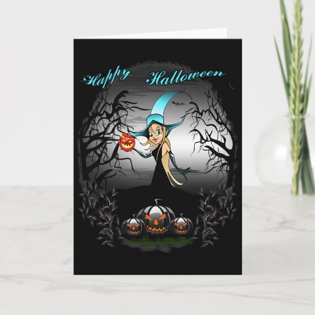 Happy Halloween Card (Front)