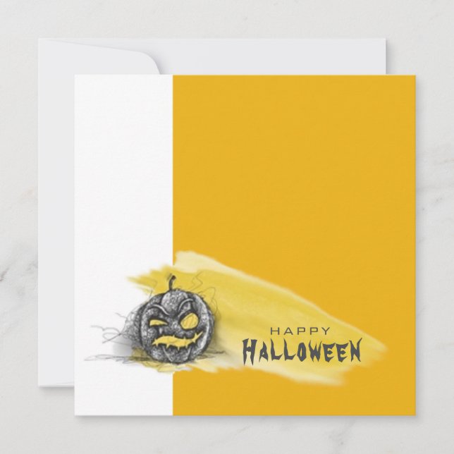 Happy Halloween card (Front)