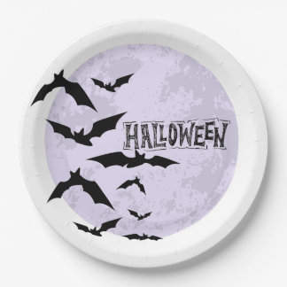 Happy Halloween Cardboard plate