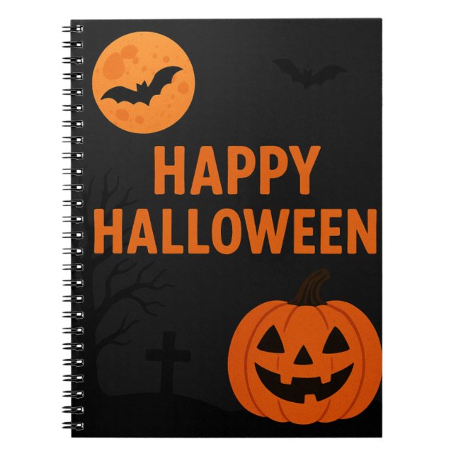 Happy halloween carnet  notebook (Front)