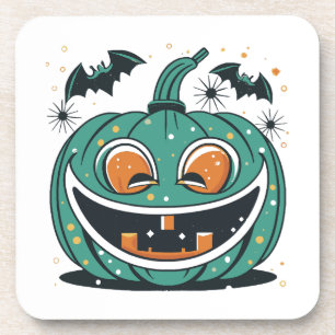 Happy Halloween! Carve a Pumpkin! Coaster