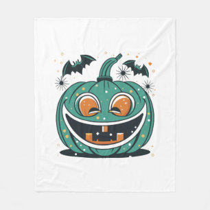 Happy Halloween! Carve a Pumpkin! Fleece Blanket