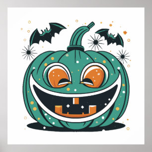 Happy Halloween! Carve a Pumpkin! Poster