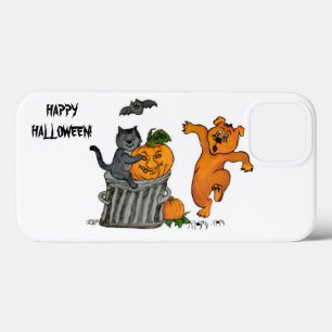 Happy Halloween! Cat Bat Dog and Spider iPhone 13 Case