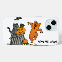 Happy Halloween! Cat Bat Dog and Spider