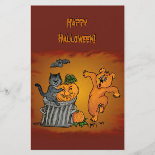 Happy Halloween! Cat Bat Dog and Spider Flyer