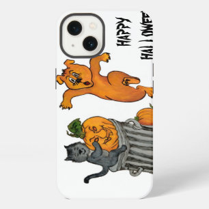 Happy Halloween! Cat Bat Dog and Spider iPhone Case