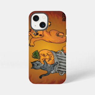 Happy Halloween! Cat Bat Dog and Spider iPhone Case