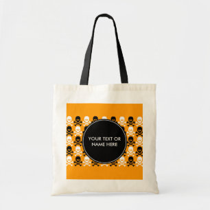 happy halloween centre strip tote bag