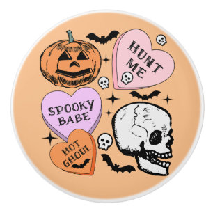 Happy Halloween Ceramic Knob