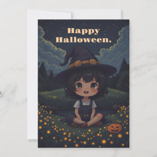 Happy Halloween charater cards
