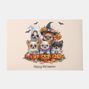 Happy Halloween Chihuahua Dogs Doormat