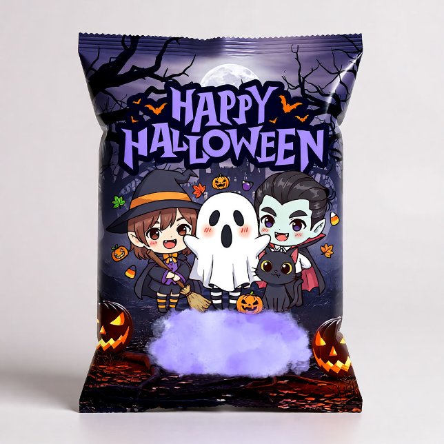 Happy Halloween Chip Bag Wrappers Party Favours Notepad (Creator Uploaded)