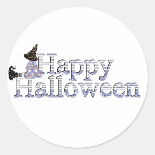 Happy Halloween Classic Round Sticker
