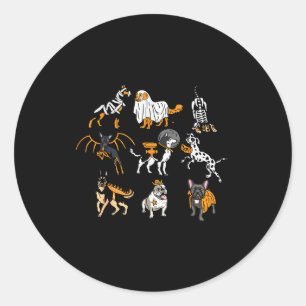 Happy Halloween  Classic Round Sticker