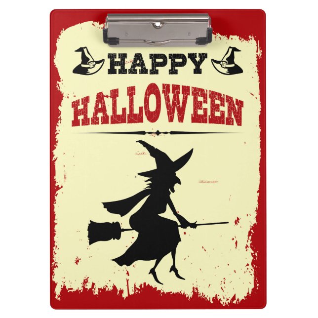 Happy Halloween Clipboard (Front)